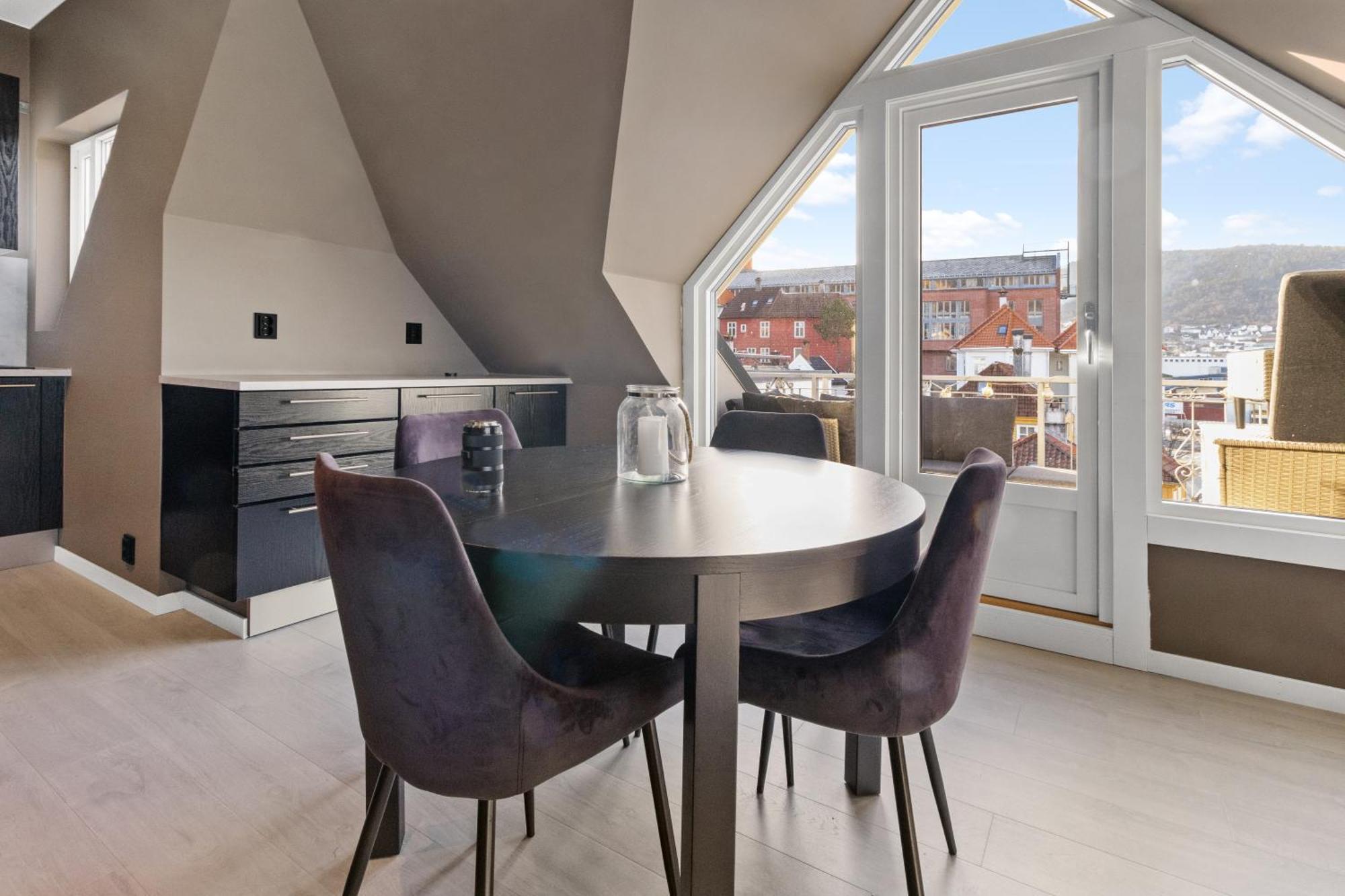 Penthouse Apartment In Bergen Buitenkant foto