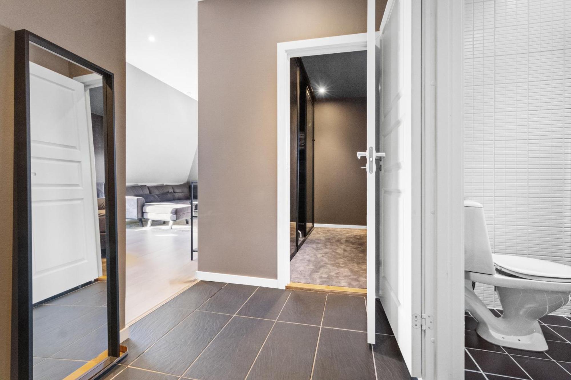 Penthouse Apartment In Bergen Buitenkant foto