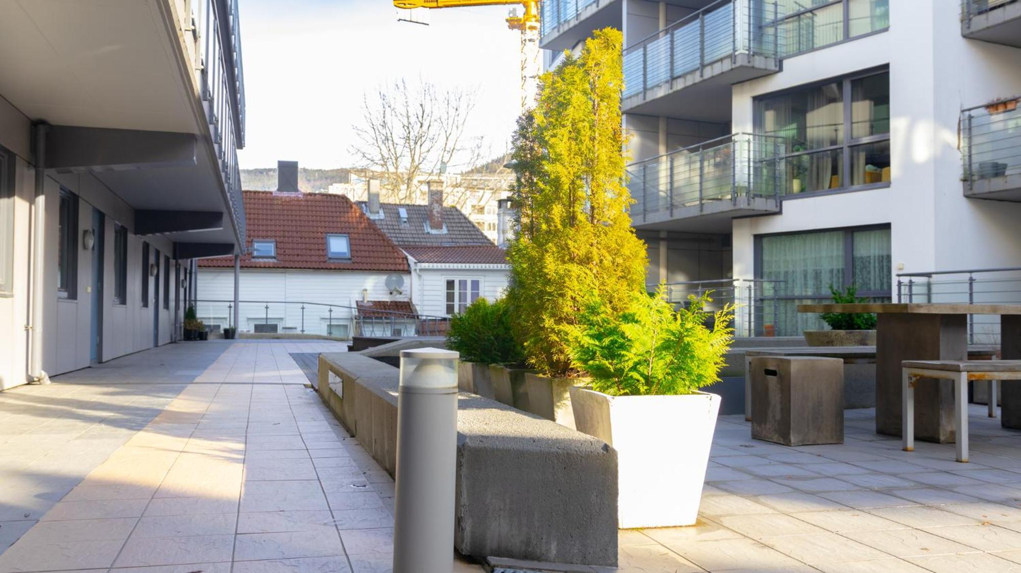Penthouse Apartment In Bergen Buitenkant foto