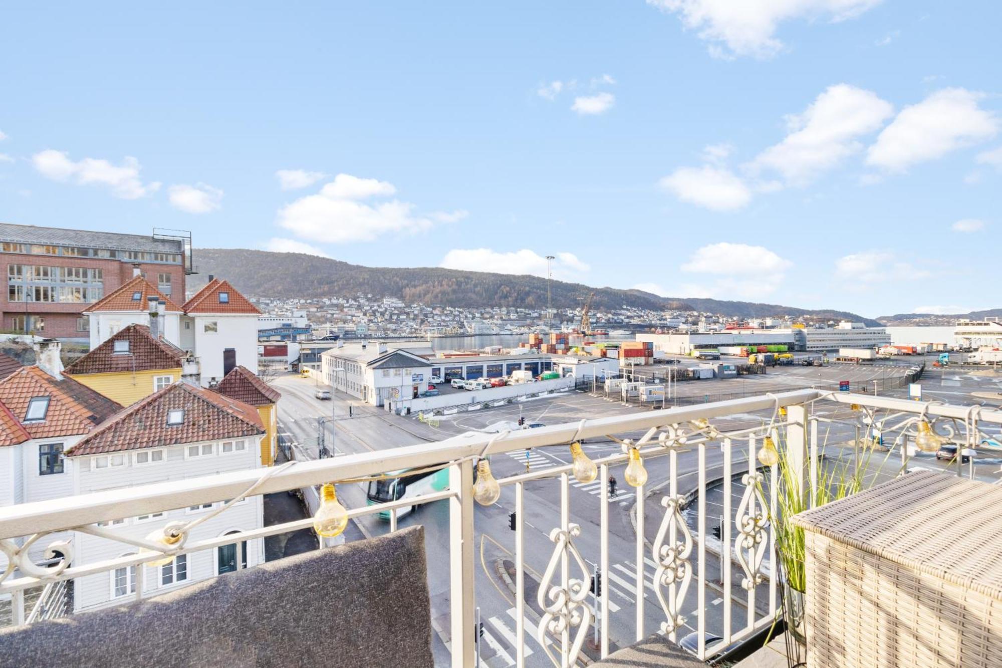 Penthouse Apartment In Bergen Buitenkant foto